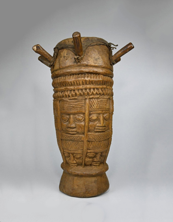 Yoruba Igbin Drum (B) - HartenbergerYoruba Igbin Drum (B) - Hartenberger  